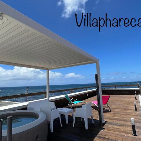 Villa Phare Caraibes Guadeloupe - Rooftop Jacuzzi & Ocean View Le Moule Exteriér fotografie