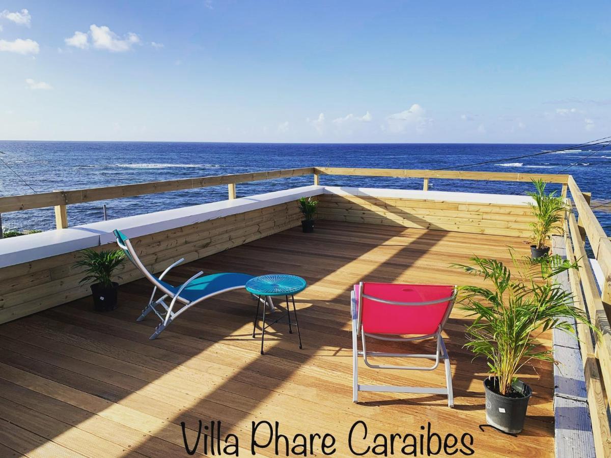Villa Phare Caraibes Guadeloupe - Rooftop Jacuzzi & Ocean View Le Moule Exteriér fotografie
